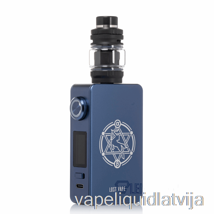 Pazaudēts Vape Centaurus M200 Sākuma Komplekts Pusnakts Zils Vape šķidrums